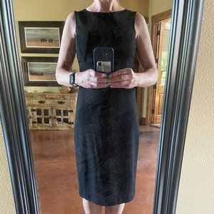 Jason Wu sleeveless black midi dress size 8